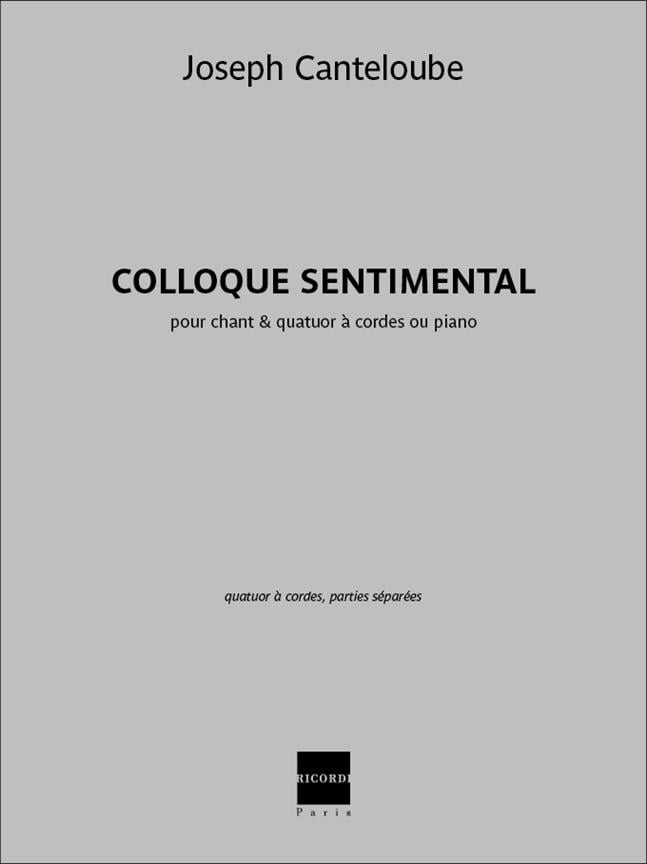 Colloque sentimental